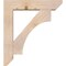 Ekena Millwork Westlake Slat Smooth Bracket w/ Offset Brace, Douglas Fir, 7 1/2"W x 34"D x 38"H BKT0806X34X38WTL06SDF - alternate 4